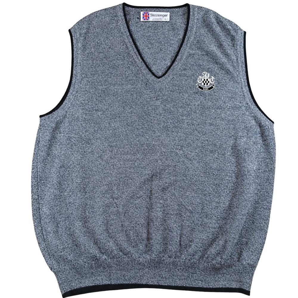 Vintage Slazenger Portage Country Club Golf Sweater Vest Mens L PCC 1894